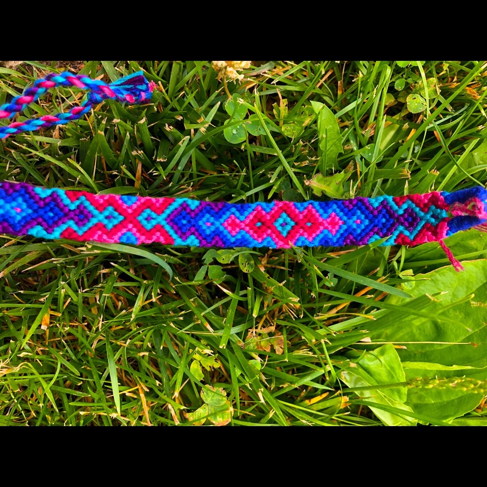 Handmade friendship bracelet